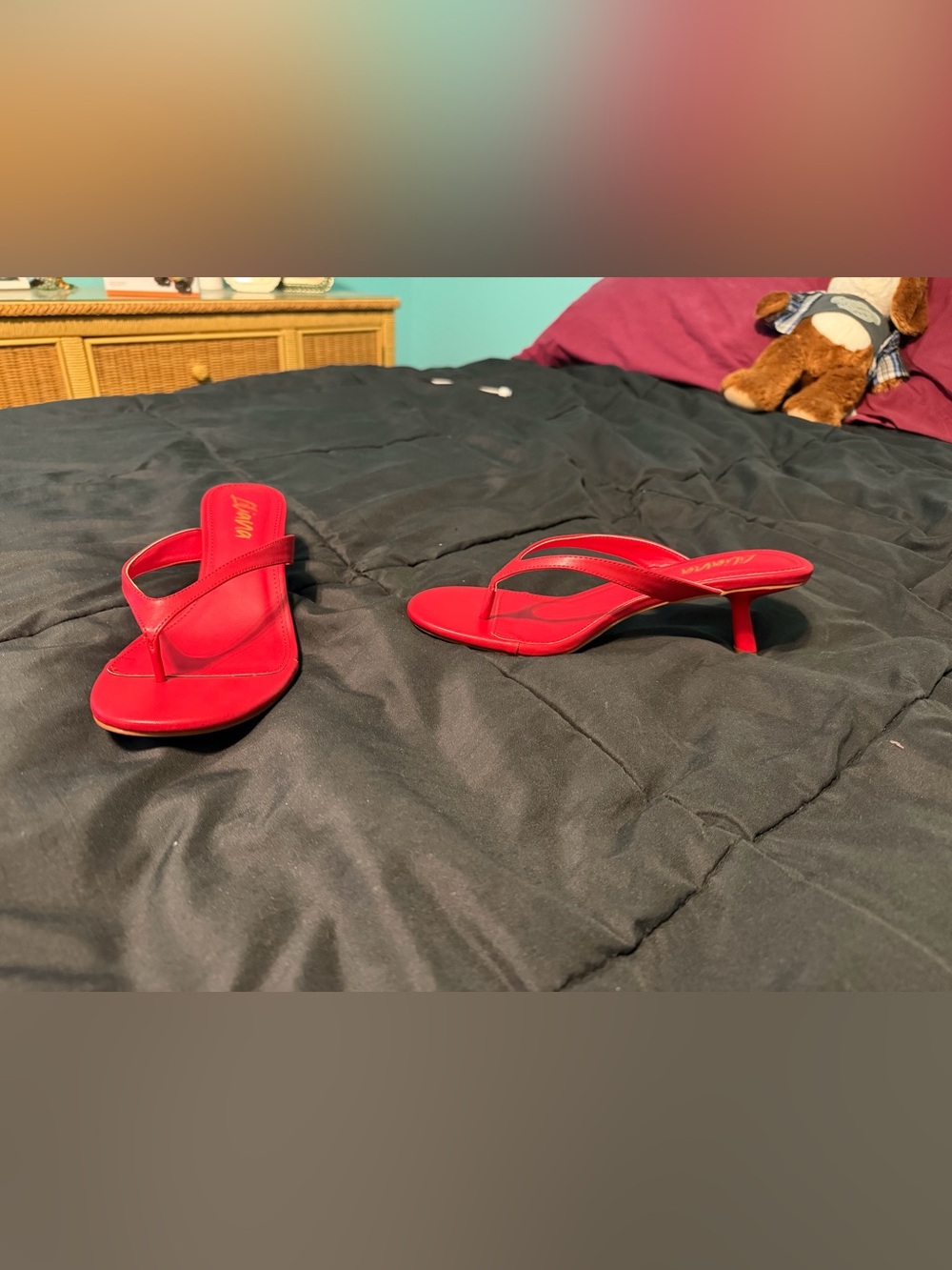 Flip flop heel